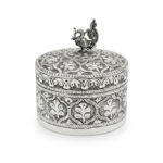 SHAHI KARIGARI SILVER TREASURE BOX - 925 STERLING SILVER
