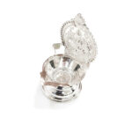 DIVINE GAJALAKSHMI SILVER DIYA - 925 STERLING SILVER
