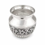 ANTIQUE DIVINE SILVER POT - 925 STERLING SILVER