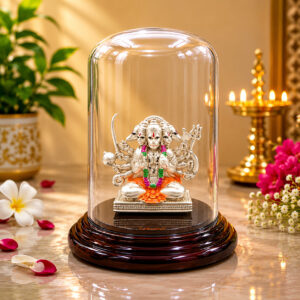 PANCHMUKHI HANUMAN SILVER DASHBOARD IDOL - 925 STERLING
