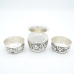 MANGAL ARADHANA SILVER THALI SET- 925 STERLING SILVER