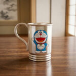 DORAEMON SILVER MUG - 925 STERLING SILVER