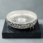 IMPERIAL ANTIQUE SILVER TRAY - 925 STERLING SILVER