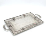 DIVINE ELEGANCE SILVER PLATTER SET - 925 STERLING SILVER