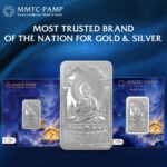 MMTC PAMP 50GM LORD BUDDHA 999.9 SILVER BAR | BUY ONLINE INDIA