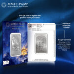 MMTC PAMP 50GM LORD BUDDHA 999.9 SILVER BAR | BUY ONLINE INDIA