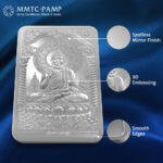 MMTC PAMP 50GM LORD BUDDHA 999.9 SILVER BAR | BUY ONLINE INDIA