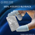 MMTC PAMP 50GM LORD BUDDHA 999.9 SILVER BAR | BUY ONLINE INDIA