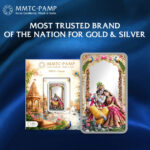 MMTC PAMP 50GM RADHA KRISHNA 999.9 SILVER BAR | BUY ONLINE INDIA
