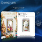 MMTC PAMP 50GM RADHA KRISHNA 999.9 SILVER BAR | BUY ONLINE INDIA