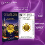 MMTC PAMP 10GM VIRASAT 24K GOLD COIN | BUY ONLINE INDIA (DLY FRM 7-AUG)